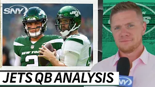 Evaluating the Jets QB situation with Zach Wilson's injury | NFL Insider | SNY