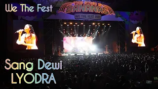 Lyodra -  Sang Dewi di WE THE FEST ! Liat improve baru tembakan Nada Tingginya !