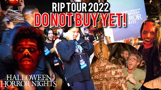 Halloween Horror Nights 2022 RIP Tour | Watch BEFORE you BUY!