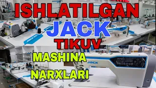 ISHLATILGAN JACK TIKUV MASHINALARI NARXI. 01.10.2023 YIL