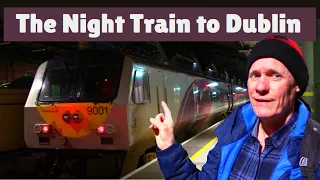 NIGHT TRAIN TO DUBLIN: Belfast to Dublin on The Enterprise (problem at Portadown)