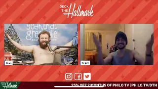 Tyler Hynes Drinks Whiskey Shirtless & Talks “An Unexpected Christmas”