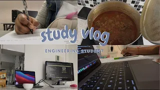 Engineering student study vlog - productive week | Software engineering student