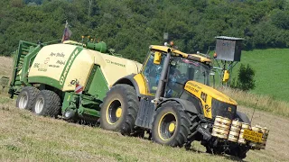 JCB Fastrac 8250 + Krone Big Pack 1290 HDP VC   [ Agroslužby Mikuš ] 2021