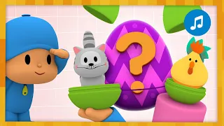 🥚EGG SURPRISE: ANIMALS 🐯 | Nursery Rhymes & Baby Songs - Pocoyo