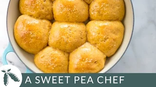 Sweet Potato Rolls | A Sweet Pea Chef