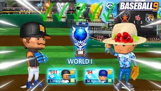 I MADE IT TO THE END! World 1 League Debut! - Baseball 9