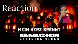 My First Time Hearing Rammstein “Mein Herz Brennt “ (official music video)///Reaction!!!😱