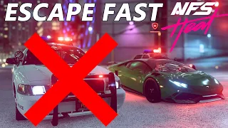 INSANE Escape Methods To Lose Heat 5 Cops And Get Ultimate Parts! Escape Police EVERY TIME NFS Heat