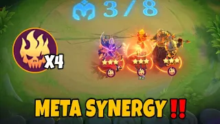 THARZ 3 | INFERNO FIEND STRONGEST META SYNERGY NEW PATCH UPDATE‼️ MOBILE LEGEND - Magic Chess