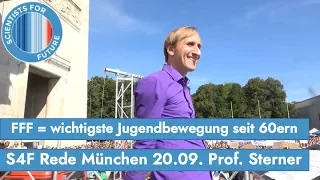 Rede von Prof. Dr. Michael Sterner (Scientists for Future) beim globalen Klimastreik