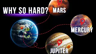 Why Is It So Hard To Get To Mercury, Mars And Jupiter?