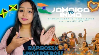 EMIWAY BANTAI X CHRIS GAYLE (UNIVERSEBOSS) - JAMAICA TO INDIA REACTION (PROD BY TONY JAMES)