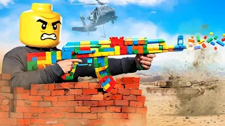 I fought a WAR with LEGO Weapons