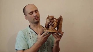 Деревянная статуэтка №49 - Ктулху, wood sculpture