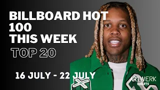 Billboard Hot 100: Top 20 Charts. Best songs This week (16 July - 22 July 2023)