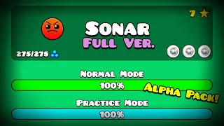 SONAR FULL VERSION BY: HOAPROXGD [1080p60] || Geometry Dash 2.111