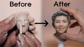 Sculpting BTS RM