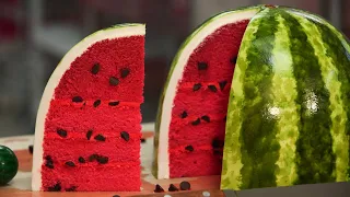 Watermelon CAKE | cakes you won't believe | How To Cake It Step By Step