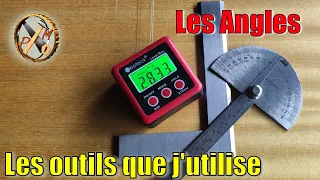 Inclinomètre - Equerres - Mesures d'angles - Quels sont les instruments que j'utilise - PM Bricoleur