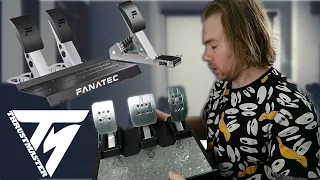 Обзор педалей FANATEC и THRUSTMASTER! T3PM, TLCM, CSL, V3