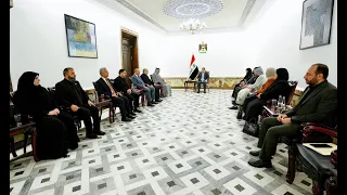 رئيس مجلس الوزراء السيد محمد شياع السوداني يستقبل أعضاء مجلس النواب عن محافظة بابل