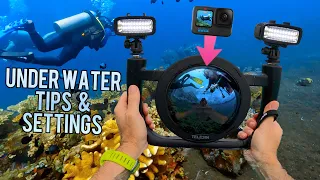 GoPro Diving... Best Settings, Tips & accessories!