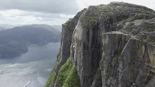 Pulpit Rock (Preikestolen) 🌎 Norway - 4K Drone Video