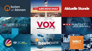 German TV News Intros 2020 / Openings Compilation (HD)