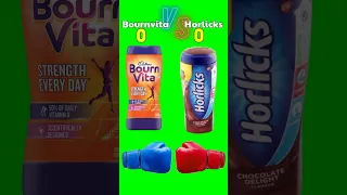 Bournvita VS Horlicks ❓#short