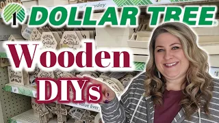 Grab Wood Items from the DOLLAR TREE and Get Ready to DIY! Craft Project Ideas for Spring 2023!