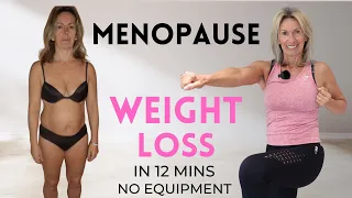 12 Min Menopause Home Workout (No Equipment)