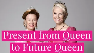 Norwegian Amethyst Parure Tiara - Crown Princess Mette-Marit's Gift After Birth of Future Queen