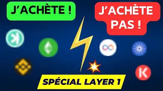 KASPA MIEUX QUE SOLANA ? 🔥 J'ACHÈTE / J'ACHÈTE PAS 🟢🔴 Spécial CRYPTOS LAYER 1 🤑