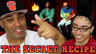 MY DAD REACTS TO THE SECRET RECIPE. (w/ J.Cole) REACTION