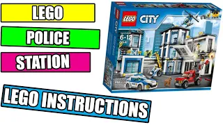 LEGO INSTRUCTIONS - POLICE STATION - CITY - LEGO 60141