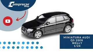 MINIATURA AUDI Q5 2008 DA FABRICANTE WELLY EM ESCALA 1/24 - COMPRECARSHOP