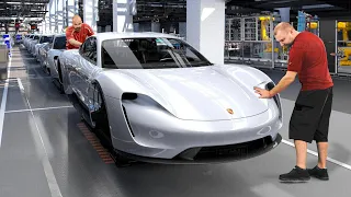 German Most Advanced Factory Producing Futuristic Porsches - Taycan Production Line