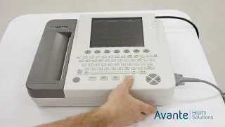 Product Demo - Avante True 12T ECG Machine