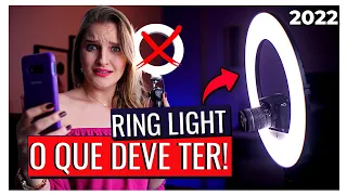 ✅ MELHOR RING LIGHT PARA VÍDEOS!! | Qual ring light comprar em 2023