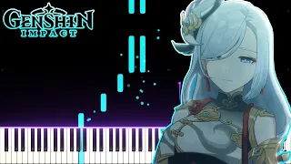 Enkanomiya 3 - Genshin Impact OST | [Piano Cover] (Synthesia)「ピアノ」