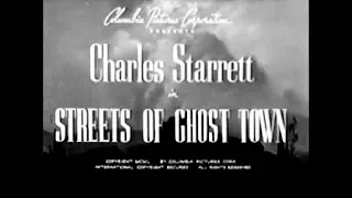 The Durango Kid - Streets Of Ghost Town - Charles Starrett, Smiley Burnette