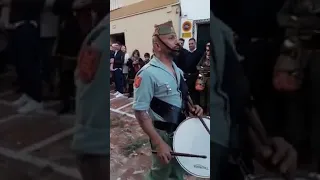 Viernes Santo Alhaurín de la Torre 2018, Colombiana Legionaria al Santísimo Cristo de la Vera+Cruz