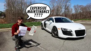 REAL COST To Daily Drive an Audi R8! *Price May Shock You*