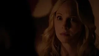 The Vampire Diaries 7x06 Caroline finds out she is pregnant with Alaric's twins Josie and Lizzie