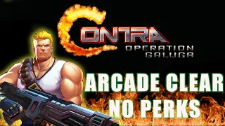 Contra Operation Galuga Arcade Clear no Perks