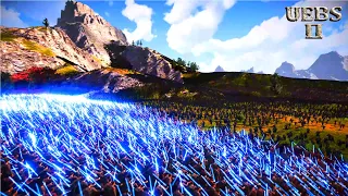 TERMINATORS & JEDIS RESCUE ARC TROOPERS FROM 3,000,000 BLACK ZOMBIES | Battle Simulator 2 | UEBS 2