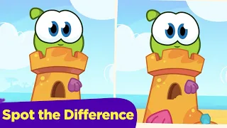 Spot the Difference 😜 Om Nom Stories: Sand Castle