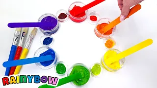 Mix & Learn Colors with Paint | Learning Video for Toddlers