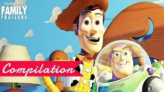 TOY STORY 3 All Clip & Trailer Compilation for Disney Pixar Family movie